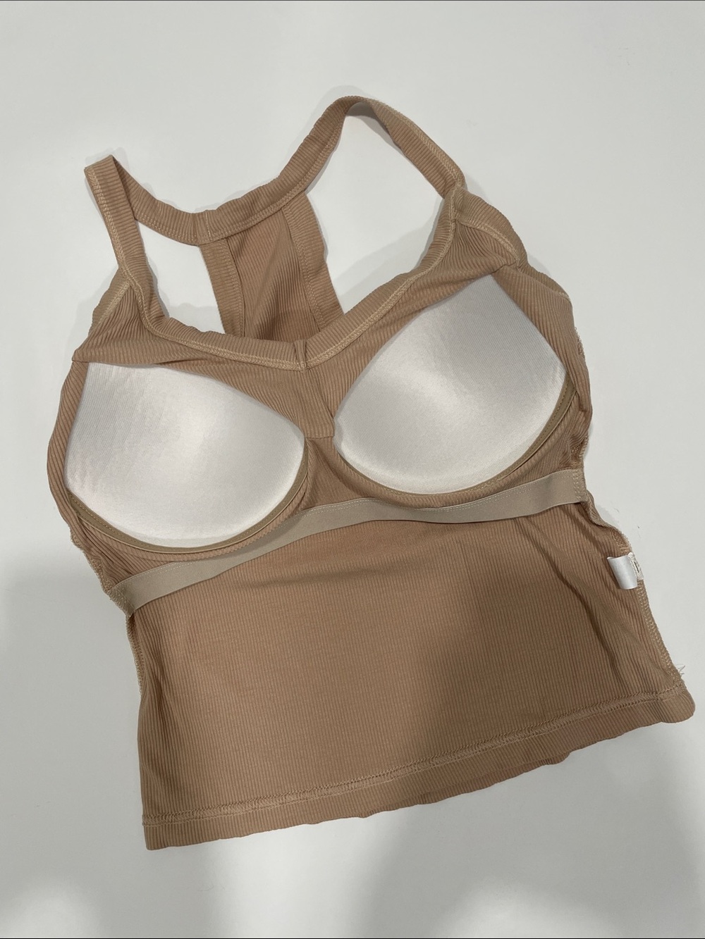 NWOT 2 Pack Ribbed Racerback Tanks - Picture 4 of 8
